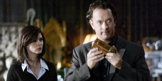 Audrey Tatou and Tom Hanks in The Da Vinci Code