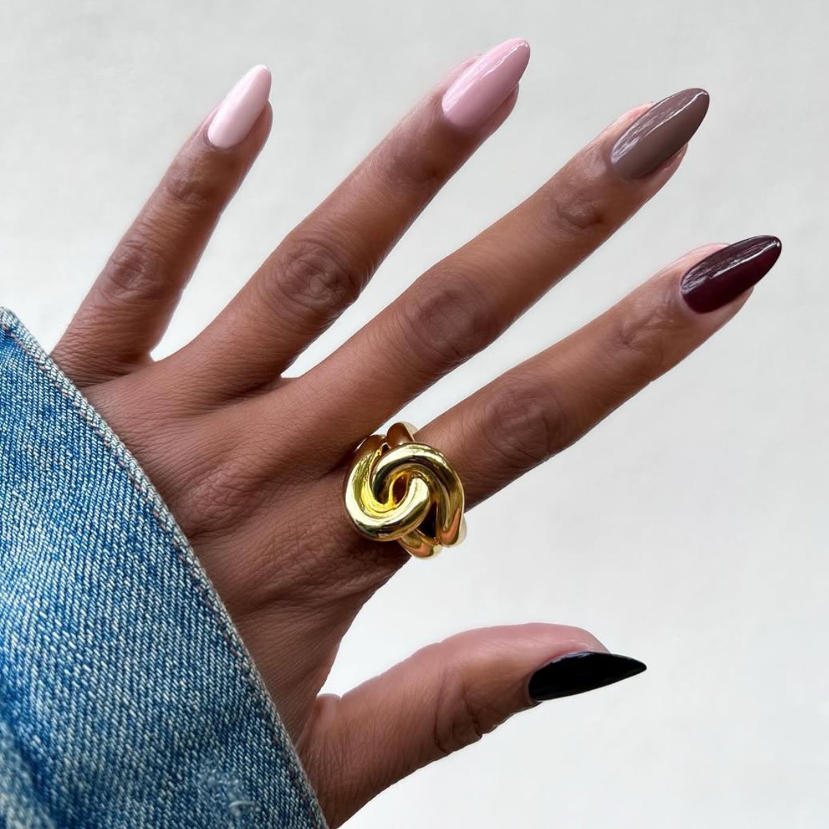 Mix-and-Match Nail Colour Trend