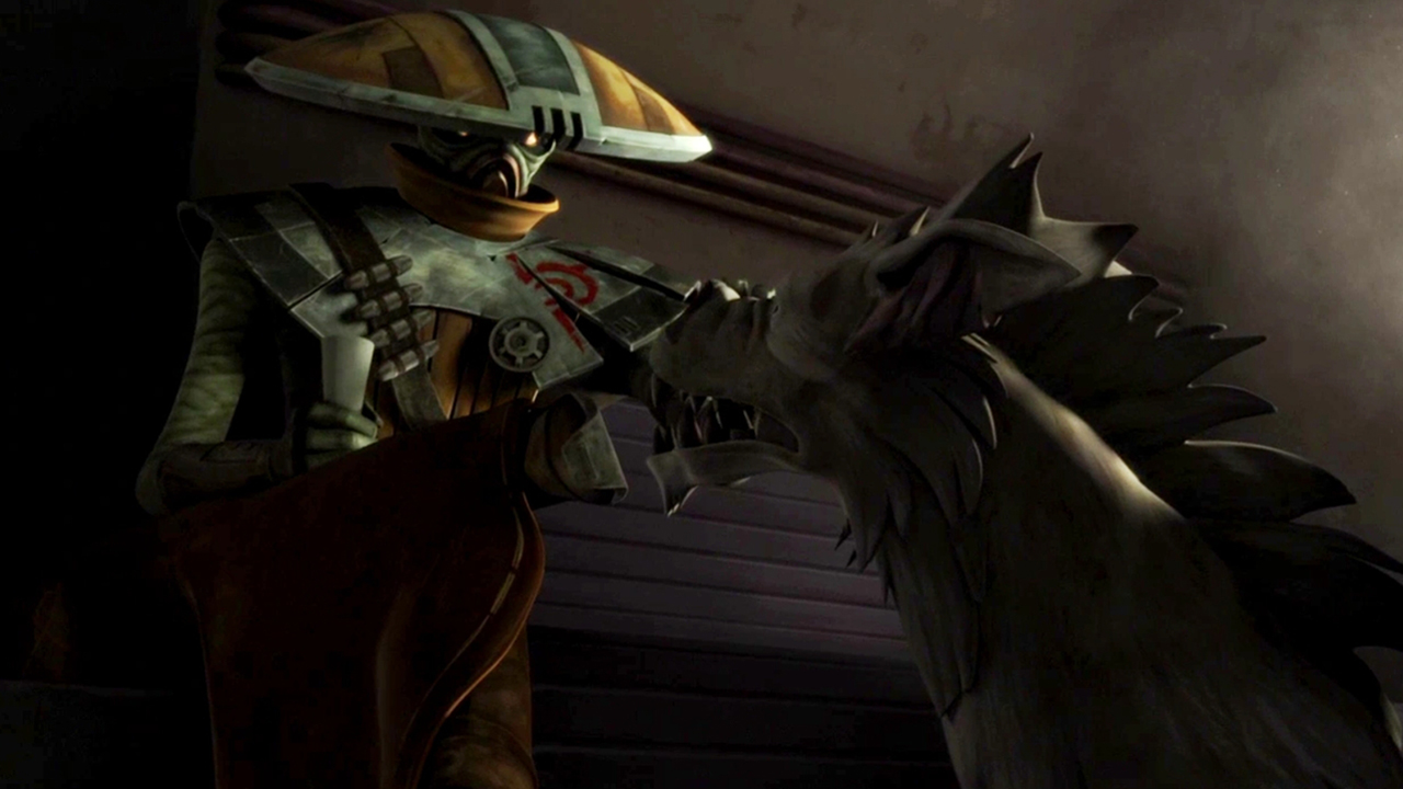 Embo, the Kyuzo bounty hunter from Star Wars