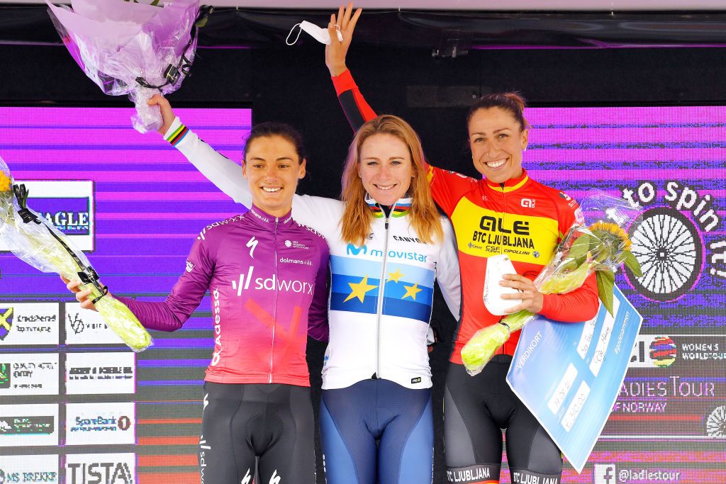 Annemiek van Vleuten wins stage 3 mountaintop finish at Ladies Tour of Norway