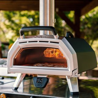 Front of the Ooni Karu 16 Multi Fuel Pizza Oven