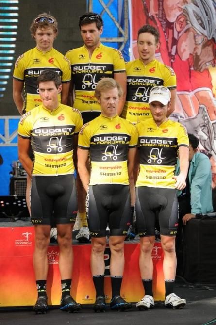 Budget Forklifts Australia got second place in the team classification.