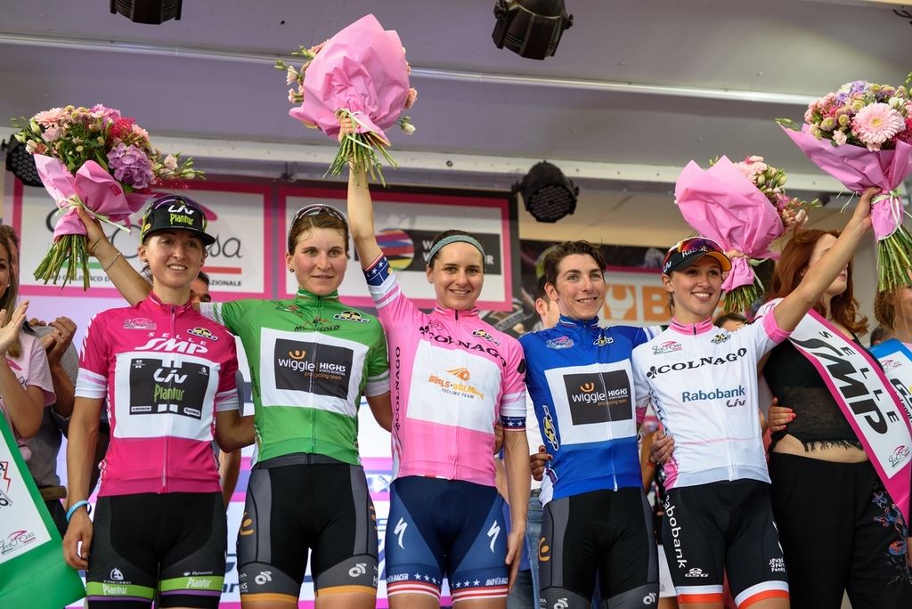 The jersey leader's after stage 1