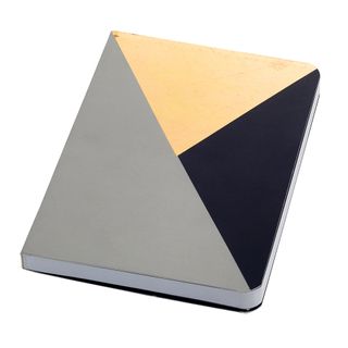 Metallic Geo A6 Notebook, £1.50