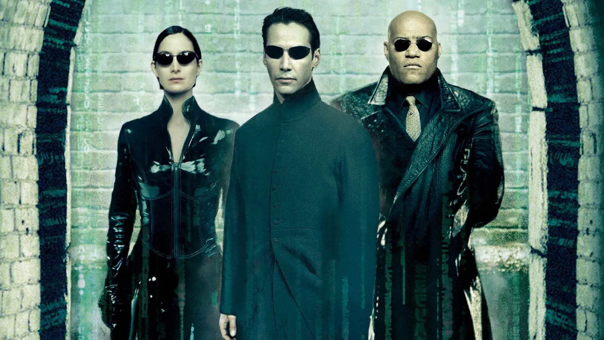 Neo, Trinity and Morpheus from The Matrix