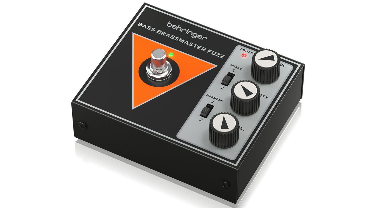 Behringer Bass Brassmaster Fuzz: a $69 clone of one of the most cult octave-fuzz pedals of all time.