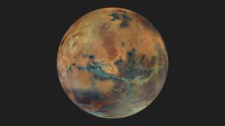 Celebrate 20 years of the Mars Express spacecraft with this incredible view of the Red Planet.