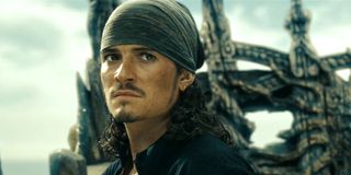 Orlando Bloom in Pirates of the Caribbean