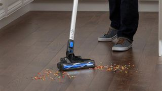 The Hoover ONEPWR Blade+ cleaning sugar sprinkles