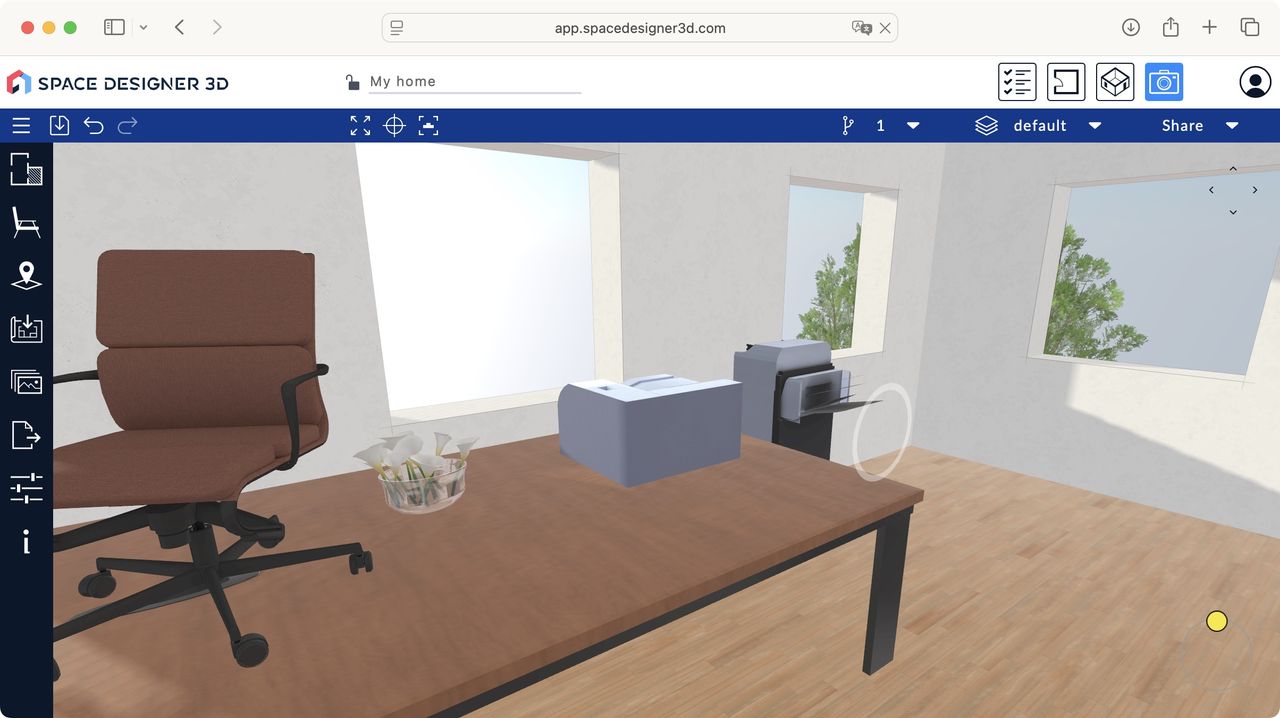 Space Designer 3D design software during our review