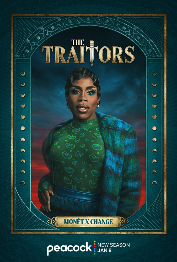 Monet X Change's portrait for 'The Traitors' season 4.