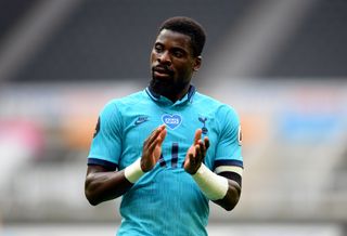 Serge Aurier missed the game at Fulham with a calf issue but should be back against Palace