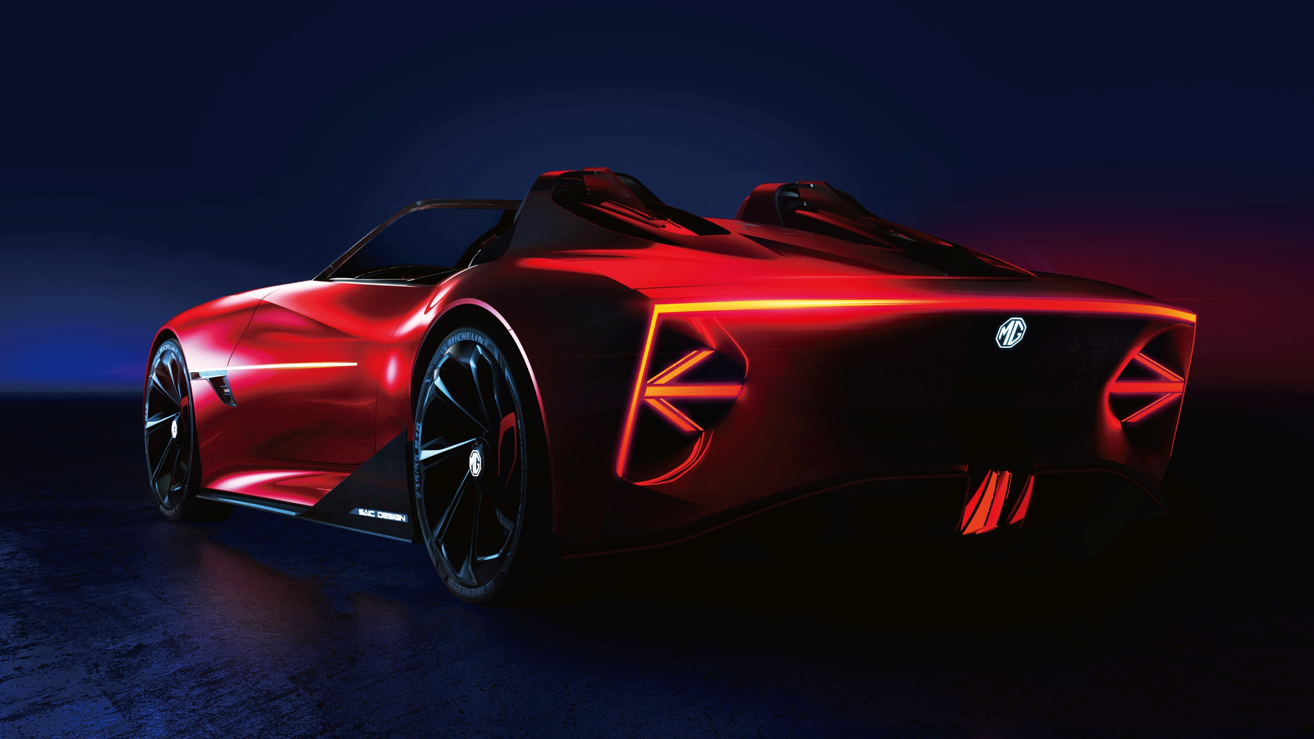 The original 2021 MG Cyberster concept