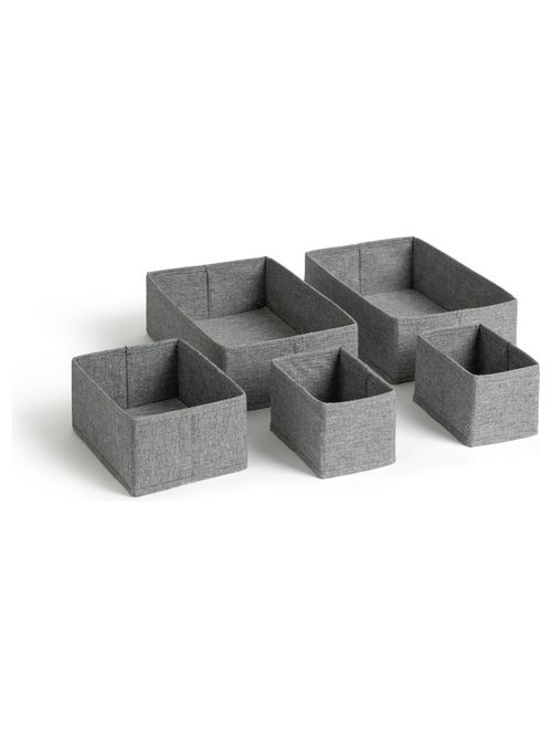 Habitat 5 Piece Set of Drawers Storage - Grey