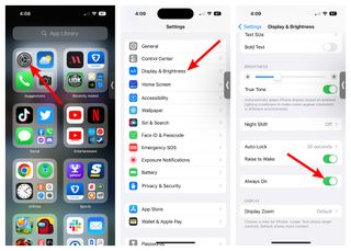 How to turn off the always-on display on an iPhone 14 Pro