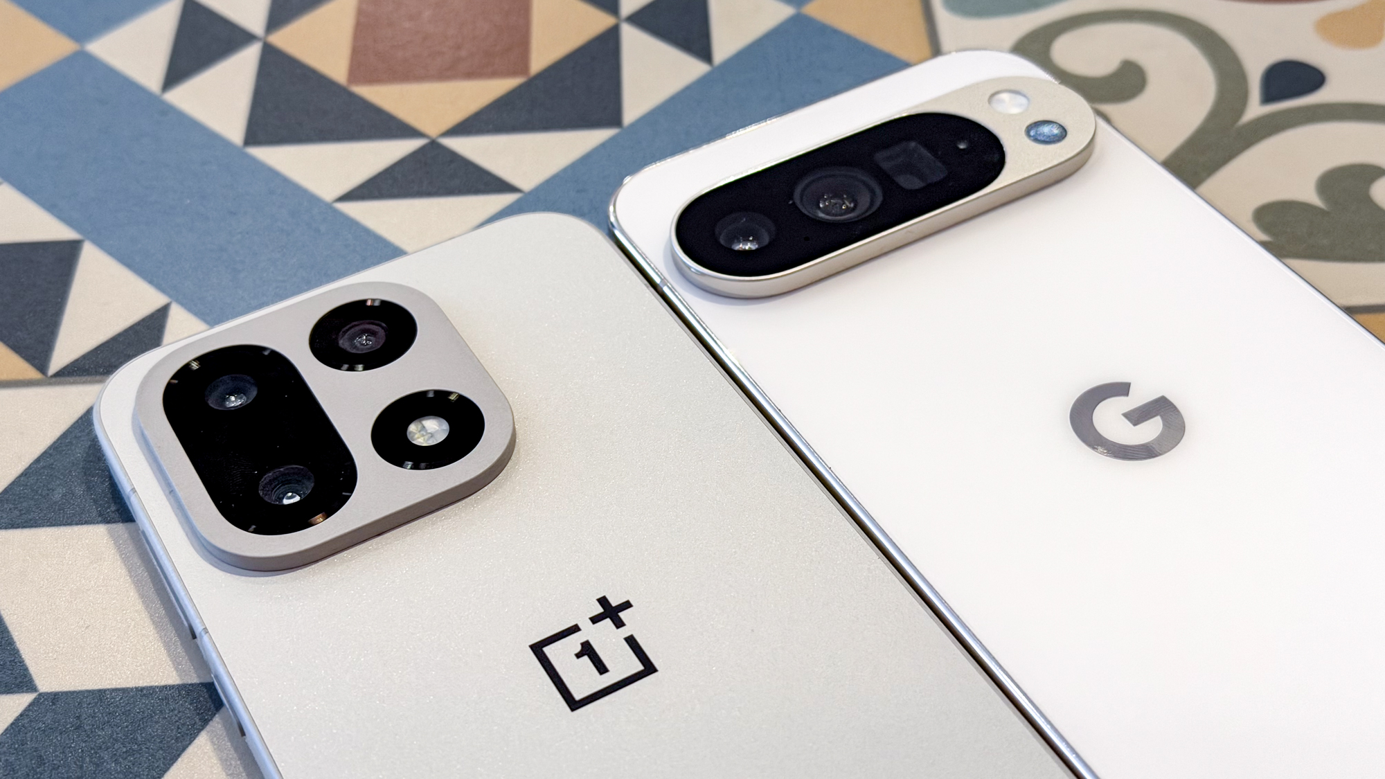 The OnePlus 15 and Google Pixel 10 Pro XL side-by-side