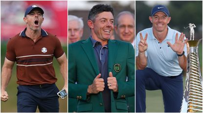 Rory McIlroy pictured at the Ryder Cup, winning The Masters and the Race To Dubai all in 2025