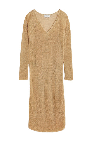 J.Crew Collection sheer metallic sweater-dress (Was $248) 