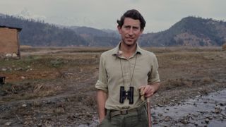 HRH The Prince of Wales in Nepal in December 1980