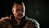 A headshot of a rugged character sporting a goatee in Gothic 1's remake