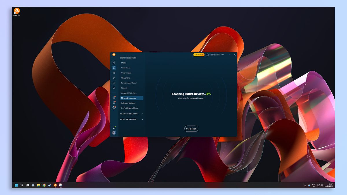 Avast One antivirus software screenshot