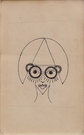 Dada drawing by Serge Charchoune