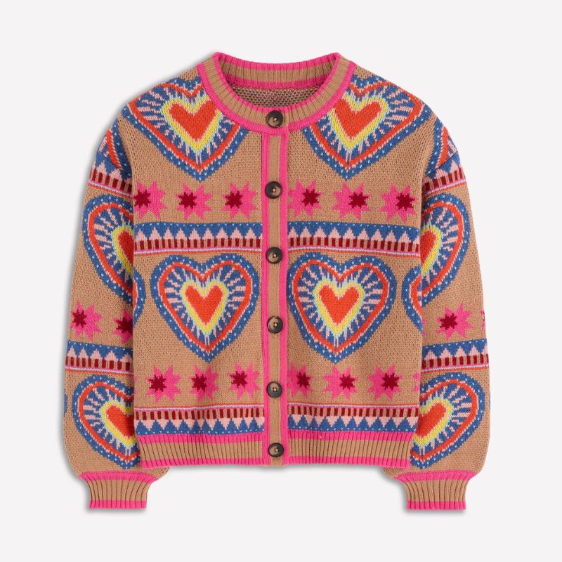 Boden , Abi Jacquard Cardigan