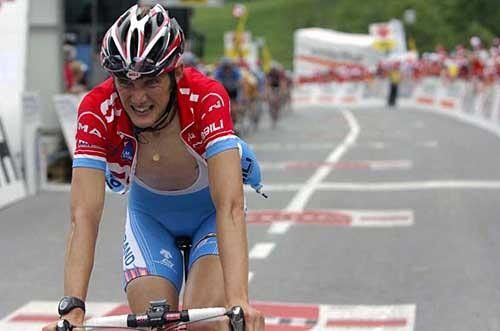 Frank Schleck (Team CSC) finished one spot behind Ullrich.