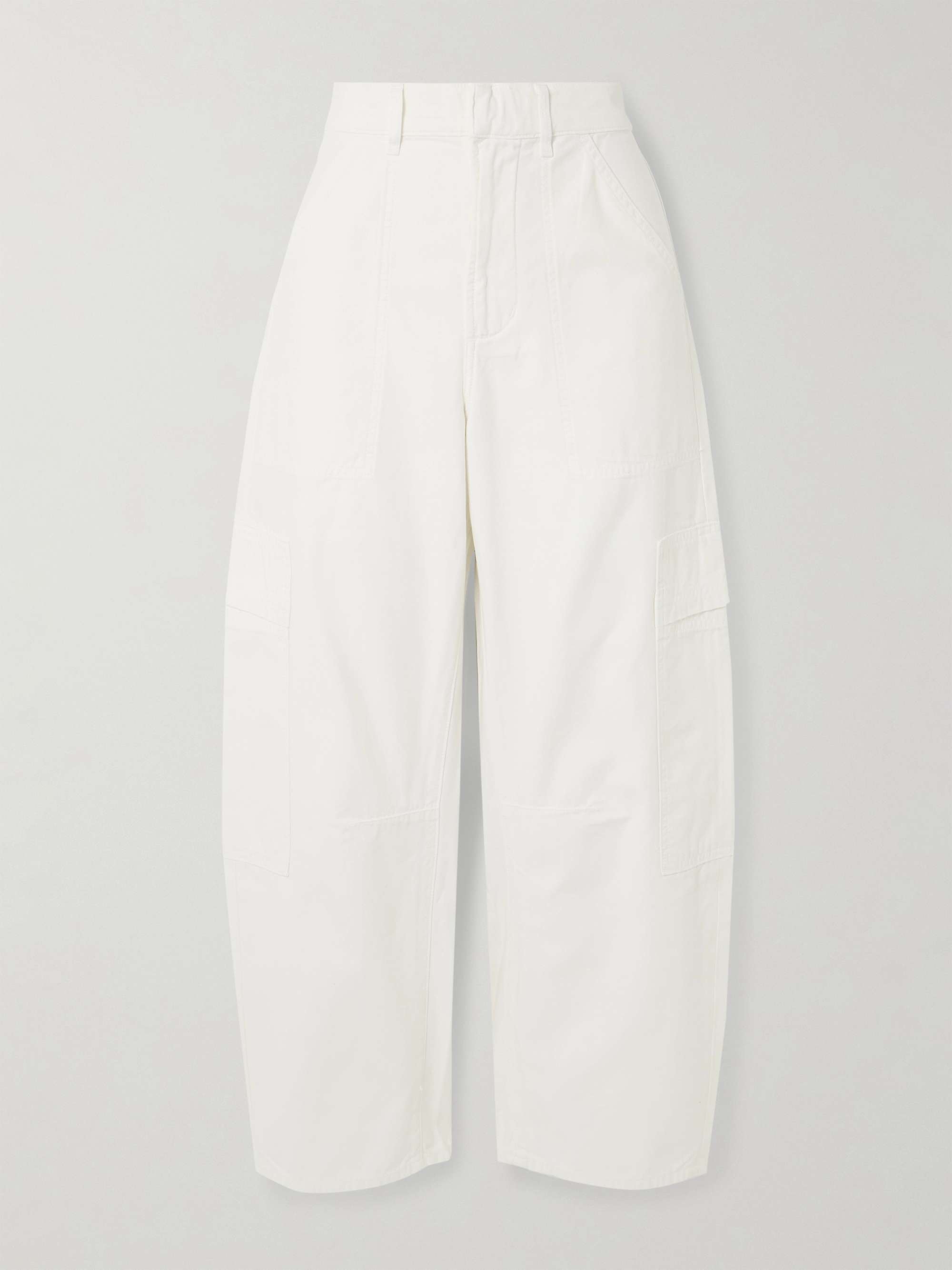 Marcelle Cotton Tapered Cargo Pants