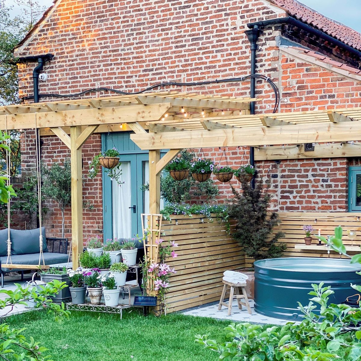 A dip tank pool completed this beautiful garden makeover Ideal Home