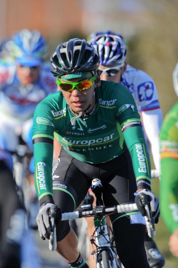 Yukira Arashiro (Europcar) made the lead group