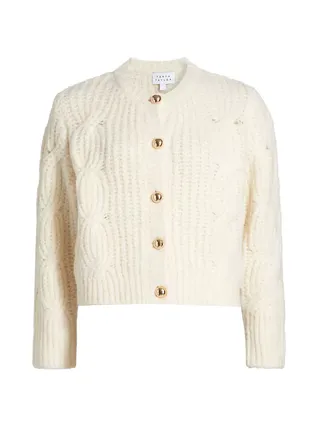 Hale Cable-Knit Cardigan