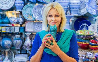 Joanna Lumley in her new ITV travelogue Joanna Lumley's Silk Road Adventure, which starts tonight on ITV at 9pm