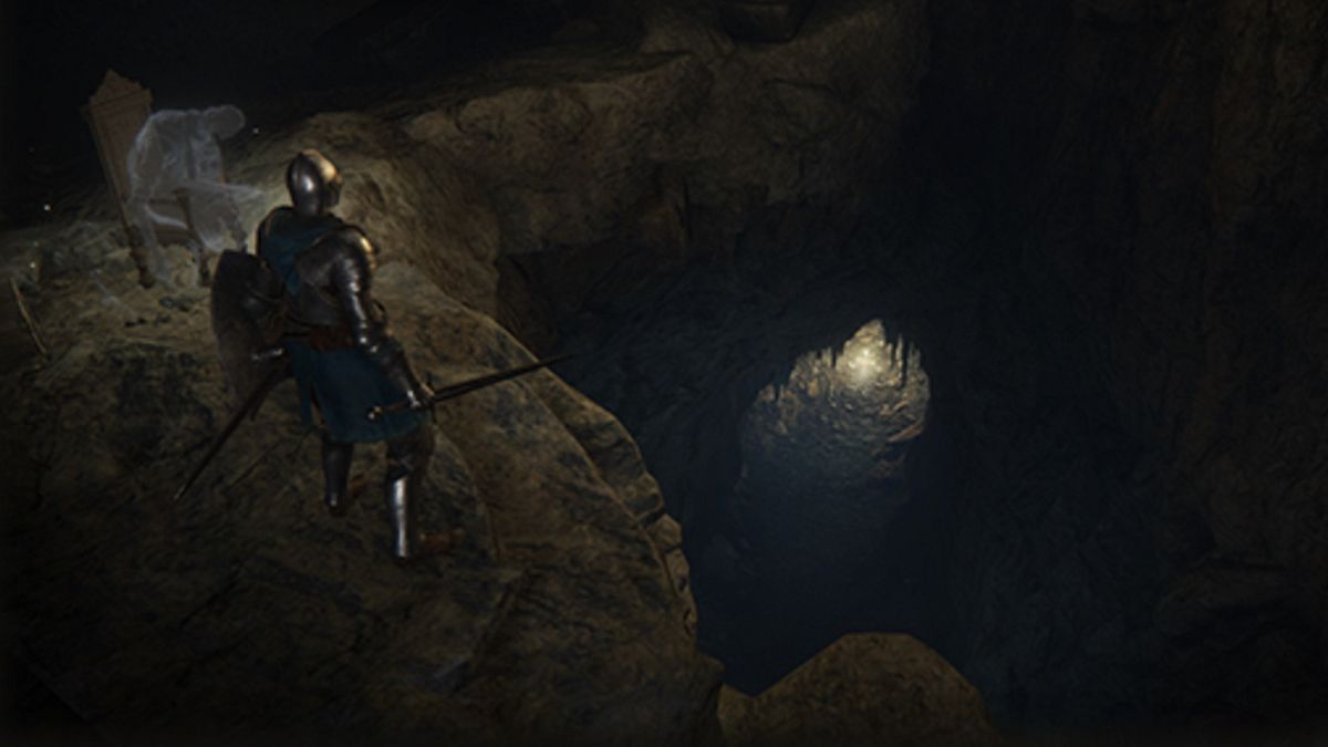 Elden Ring tutorial cave