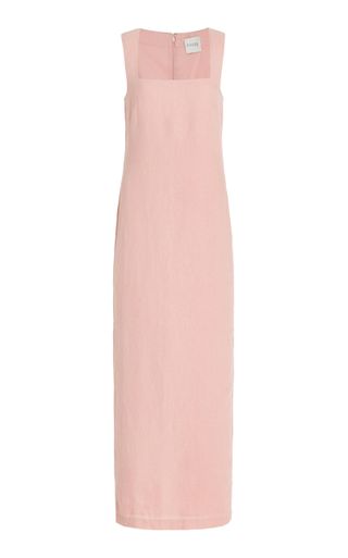 Exclusive Alice Linen Midi Dress