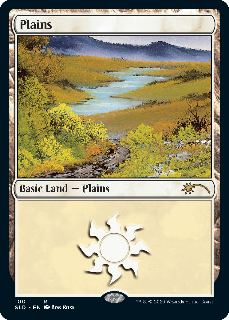 Magic: The Gathering Bob Ross cards