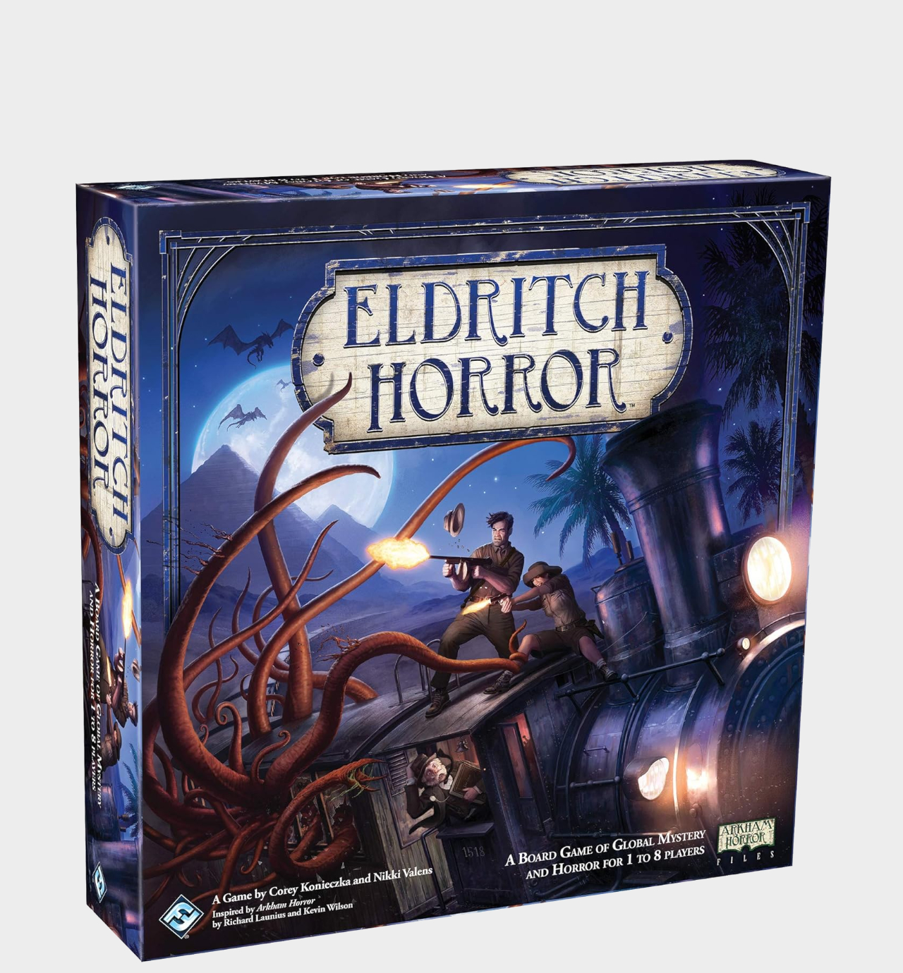 Eldritch Horror box on a plain background