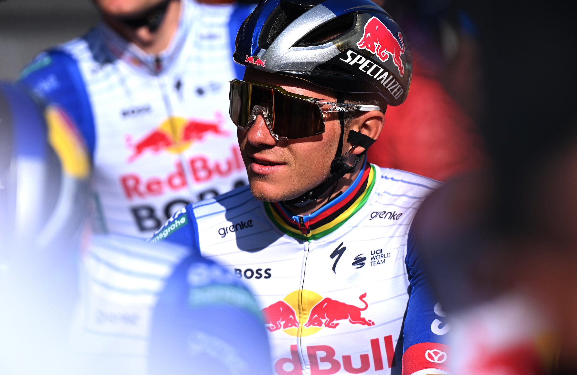 Remco Evenepoel at Liege Bastogne Liege 2026