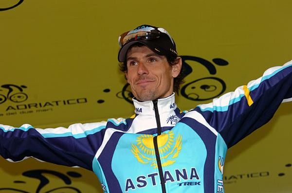 The German won the time trial by 20 seconds over Stijn Devolder (Quick Step)