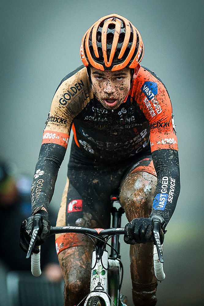 Wout Van Aert (Vastgoedservice-Golden Palace) wins Superprestige Francorchamps