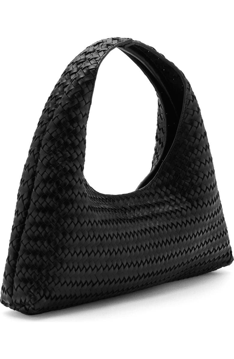 Braided Leather Handbag