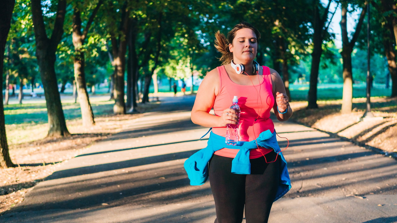 Woman running