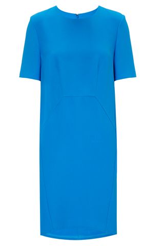 Whistles Blue Crepe Dress, £115
