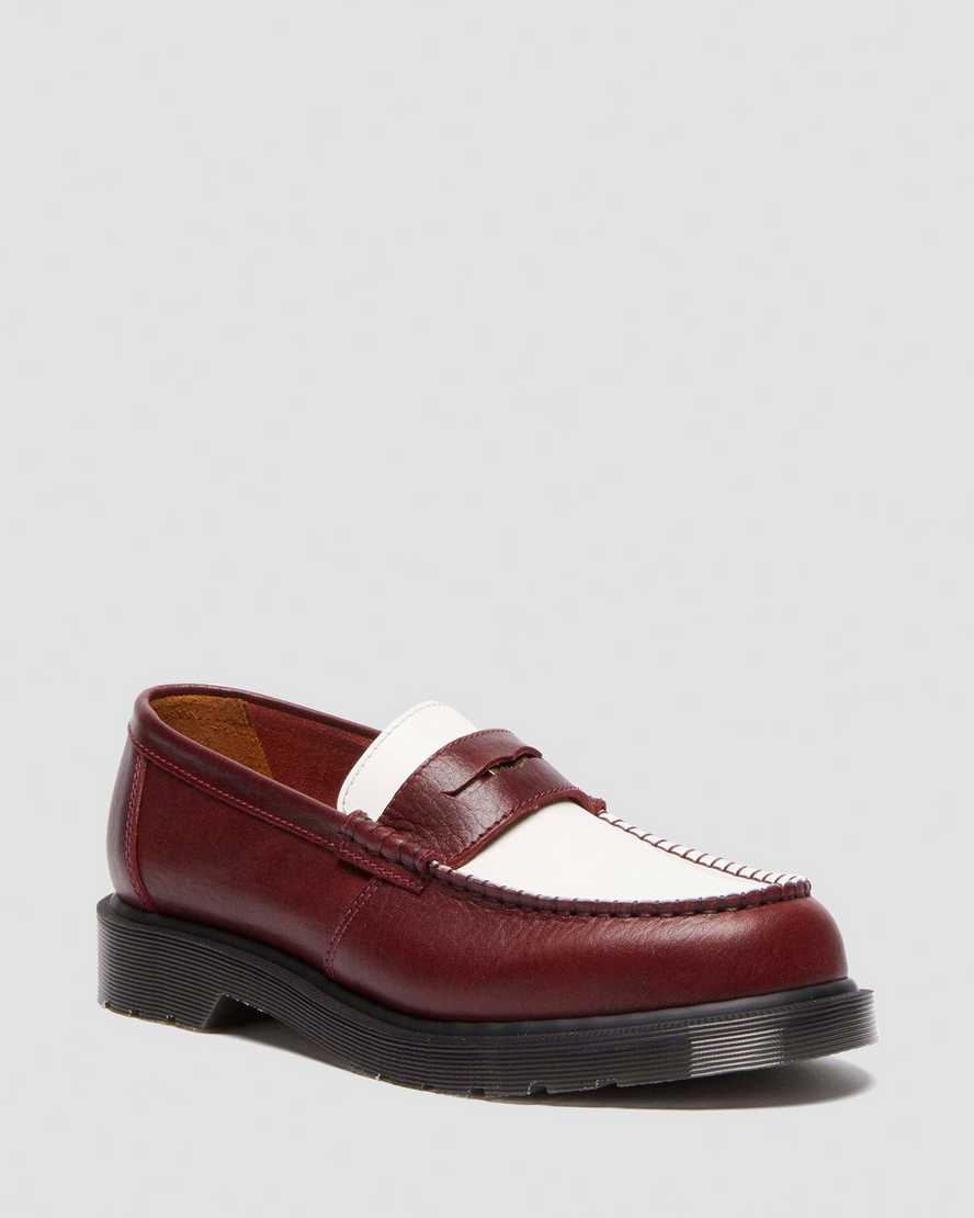 Dr Martens Penton Two-Tone Leather Loafers