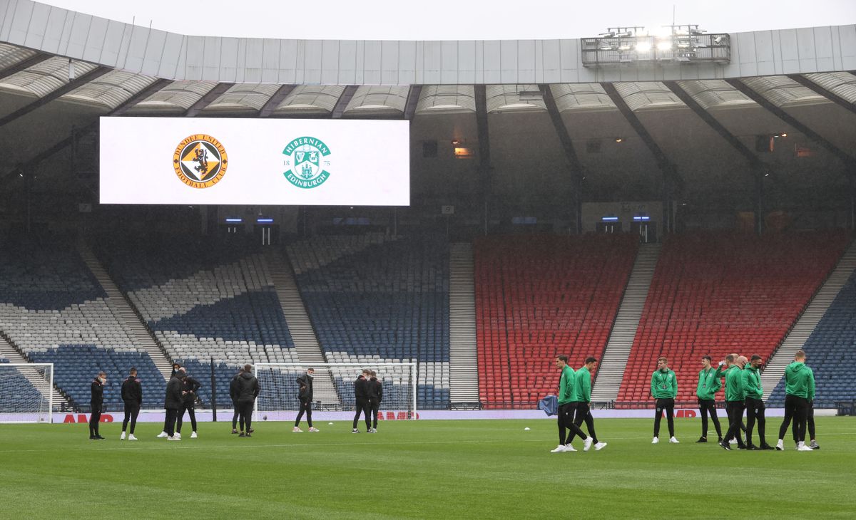 Dundee United v Hibernian – Scottish Cup – Semi Final – Hampden Park