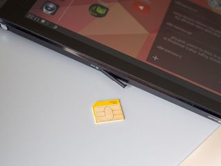 NVIDIA Shield Tablet LTE SIM card