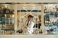 London hotel bars, American Bar