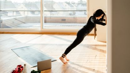 Wall push ups