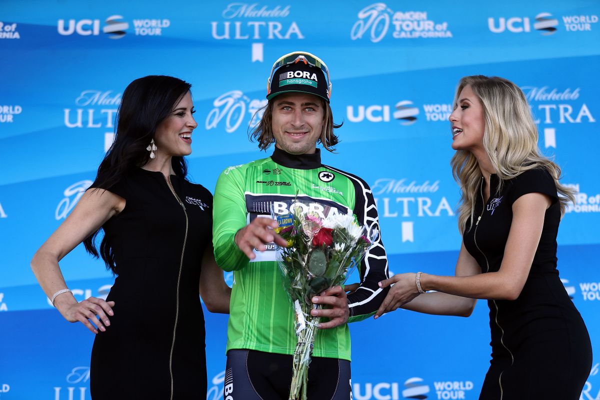 Peter Sagan holds onto the points classification jersey