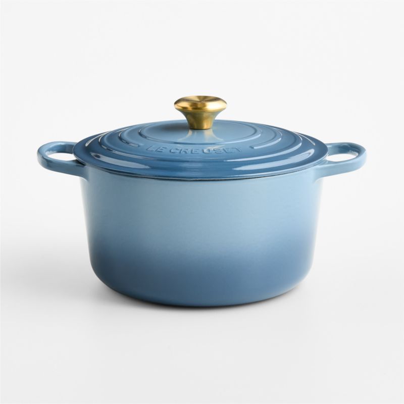 Le Creuset &amp;reg; Signature 6.5-Qt. Chambray Enameled Cast Iron Deep Round Dutch Oven